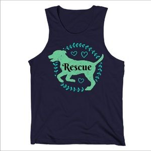 Brand New Rescue A Dog Shirt For Charity